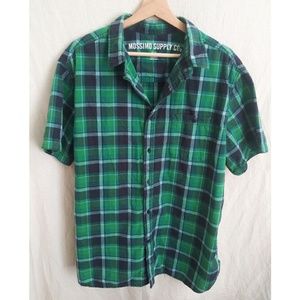 Men's Mossimo Button Down Shirt